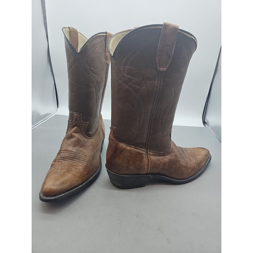 Men's Dingo Leather Foot Cowboy Boots size 11 D‎